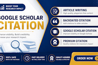 increase and backdate google scholar citations, increase h index