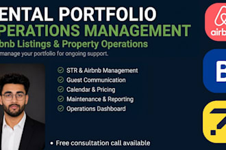 manage your rental portfolio, airbnb listings and property operations