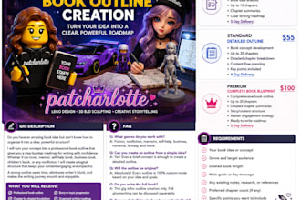 create professional book outline, chapter plan and story structure
