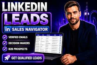 build targeted linkedin sales navigator leads and prospect lists