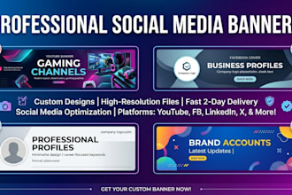 design social media banners