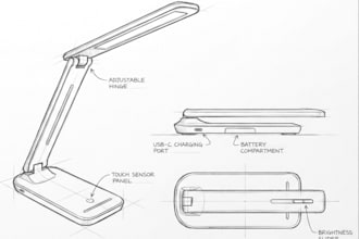design smart led lighting product design and industrial lighting devices