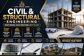 provide professional civil and structural engineering design services