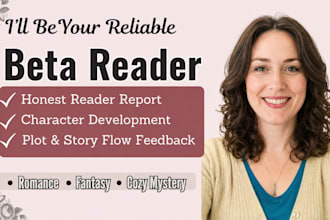 beta read cozy mystery, romance alpha reader and critique your manuscript