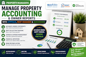 manage property accounting and owner reports using appfolio and rent manager