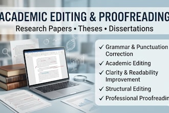 proofread, edit and improve your research paper