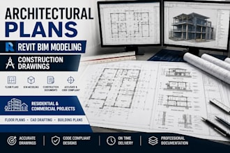 prepare arizona architectural plans revit bim and construction drawings
