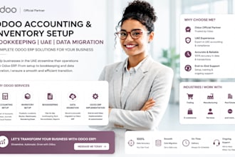 odoo accounting inventory setup bookkeeping uae data migration odoo erp