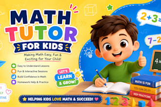 be professional online math tutor for your kids