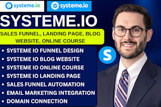 create systeme io funnel systeme io blog website expert systeme io online course