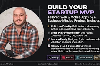develop scalable mvp web or mobile