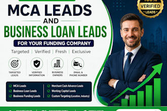 generate converting business funding leads business loan leads internet mca lead