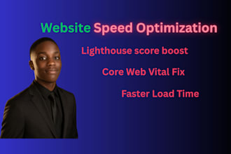 optimize your website speed and improve performance