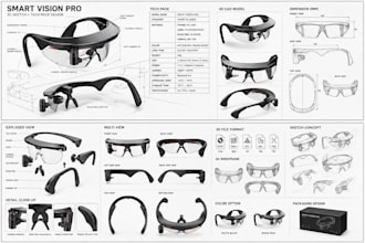 design innovative smart wearable products, smart glasses and ar device design
