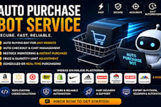 do auto purchase bot target bot walmart bot shopping bot pokemon bot