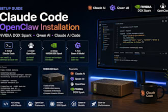 setup claude code openclaw installation nvidia dgx spark qwen ai claude ai code