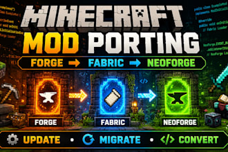 migrate minecraft mods for forge fabric neoforge mod porting modpack