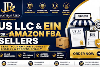 register US llc and ein for amazon fba sellers