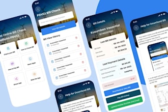build bill pay app, personal finance app, defi landing page, digital payment app