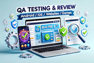test review android app testing game website testing ios app testing qa testing