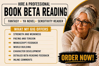 beta read ya dark romance fantasy igbtq thriller mystery sensitivity reader