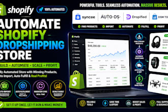 automate shopify dropshipping store with syncee, autods, dropified, dsm tool