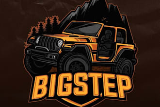 make wonderful and excellent jeep logo design