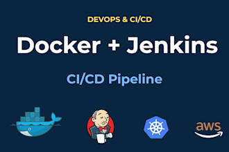 dockerize your app and set up a cicd pipeline with jenkins