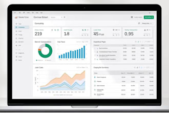 build budget planner excel dashboard google sheets dynamic spredsheet template