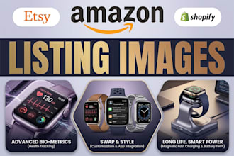 design premium amazon listing images and listing pictures