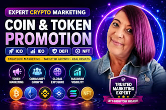 do coin, crypto promotion token marketing ico ieo defi and nft marketing
