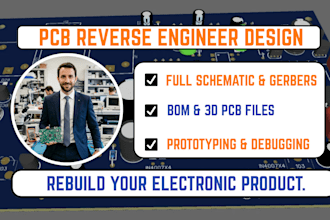 do pcb reverse engineer existing electronic products and pcb board cloning