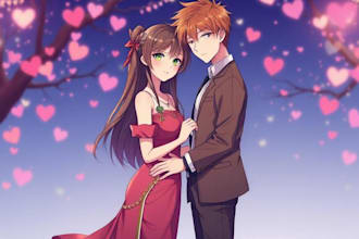 create anime, manga art