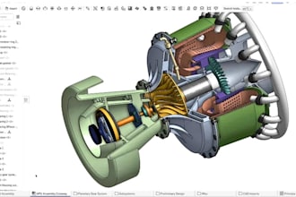 design accurate 3d cad models and 2d drawings using solidworks, onshape