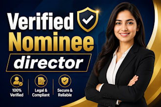 be your nominee director for hong kong, US germany and UK