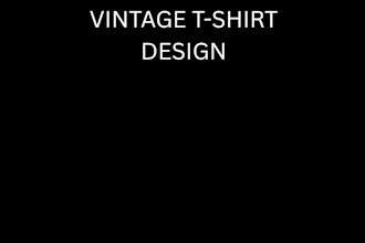 design vintage landscape tshirt vector art for pod