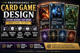board game card game illustration board game design tarot cards card game design