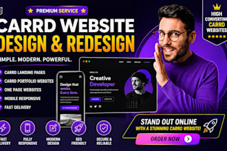 carrd website design carrd landing page redesign minimalist carrd co portfolio