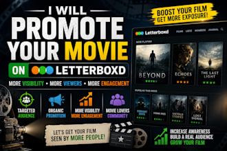 watch and promote your letterboxd movie to increase organic critique ratings