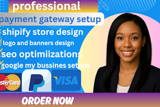 integrate shopify payment gateway and fix payment issues