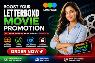 watch and promote your movie on letterboxed to boost movie ratings and ranking