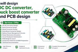 design dc dc converter buck boost converter and pcb design