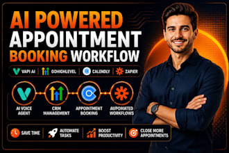 build vapi ai gohighlevel crm calendly appointment booking zapier workflow