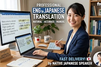 translate english to natural japanese