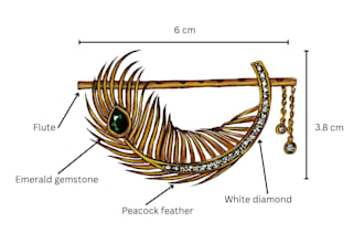 create luxury jewellery concept sketches by hand