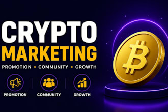 crypto token promotion nft marketing  crypto twitter memecoin solana marketing