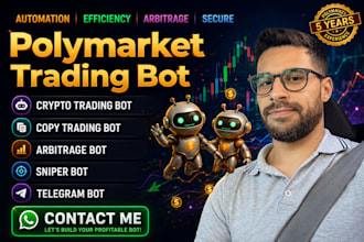 develop a polymarket trading bot, openclaw bot and automated crypto trading bot