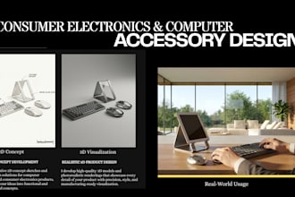 design consumer electronics products, smart devices and mobile accessories