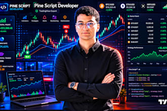 create tradingview pine script indicators and strategies