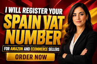 obtain your spain vat number nie nif number  for amazon and ecommerce sellers
